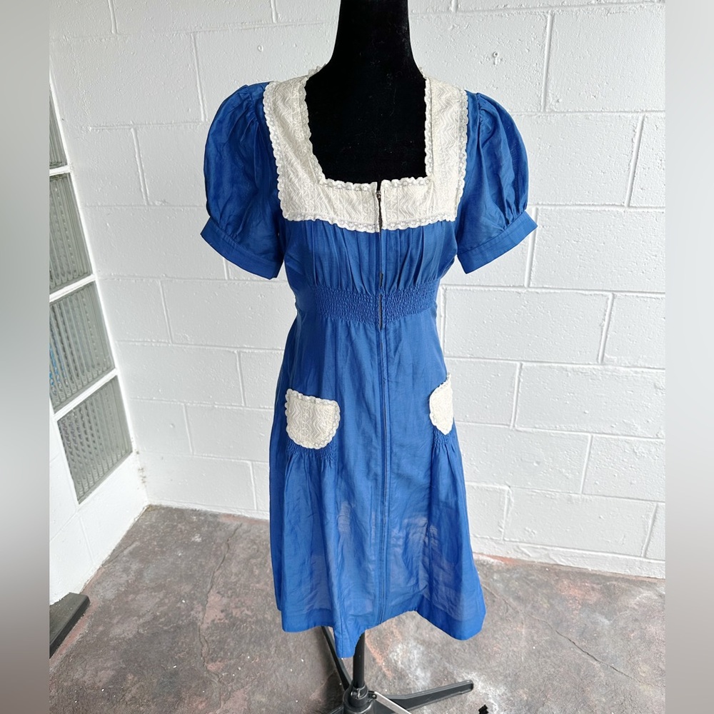 Rare Betsey Johnson Tea Dress 💙 Gorgeous Condition 💙